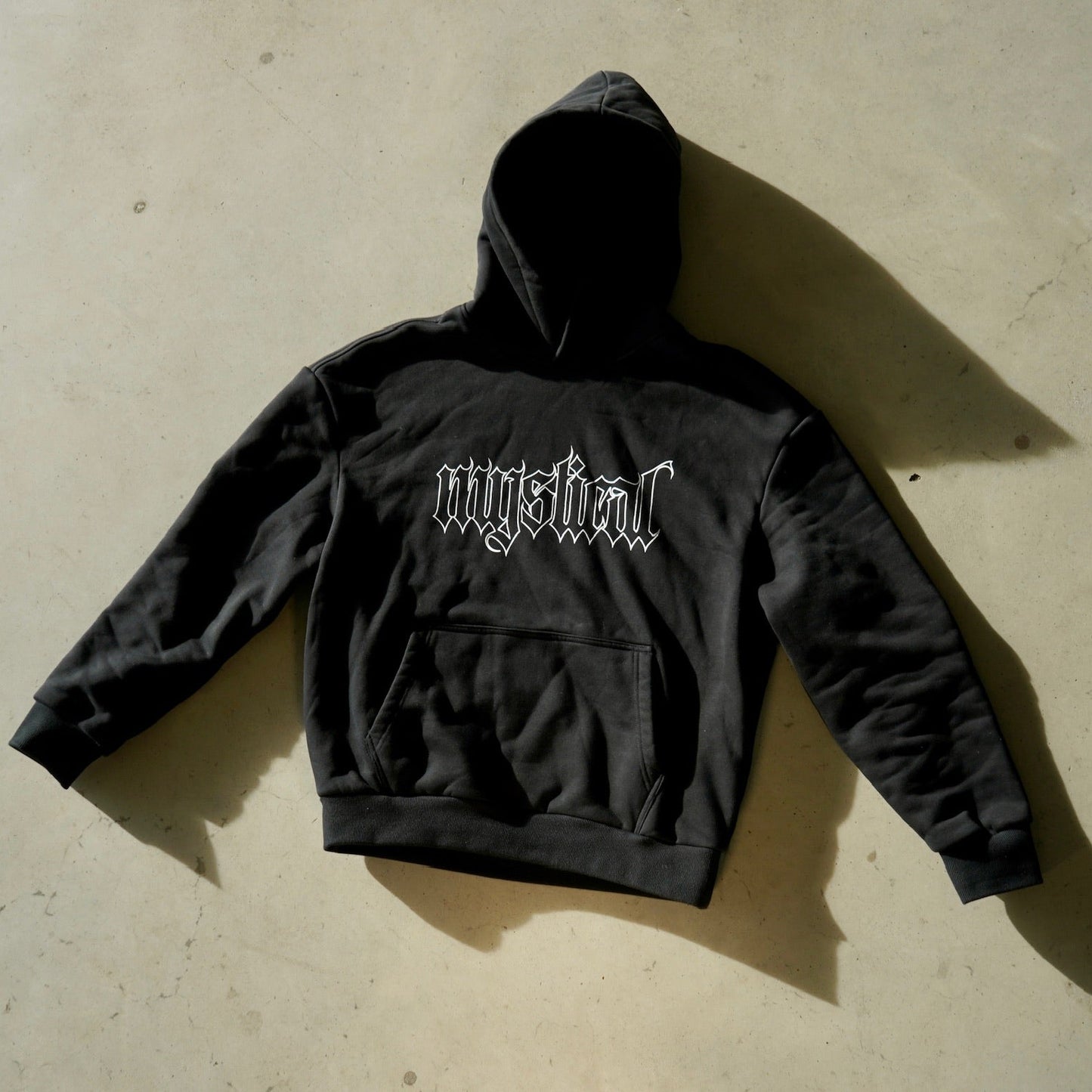 Black Outline Hoodie