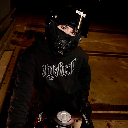 Black Outline Hoodie