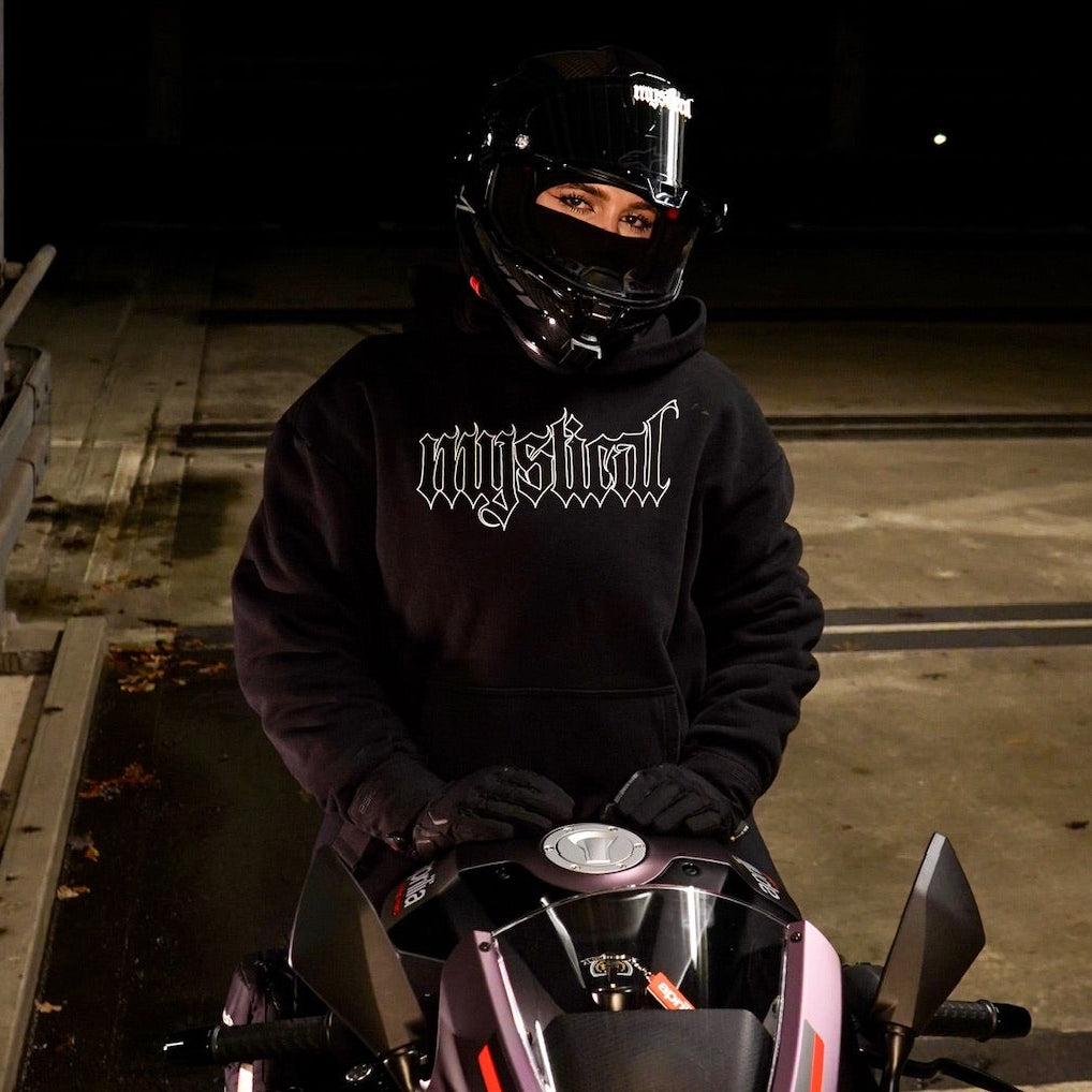 Black Outline Hoodie