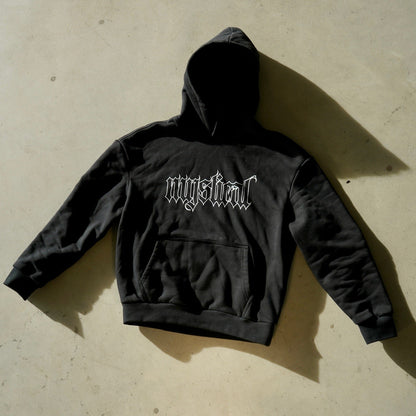 Black Outline Hoodie