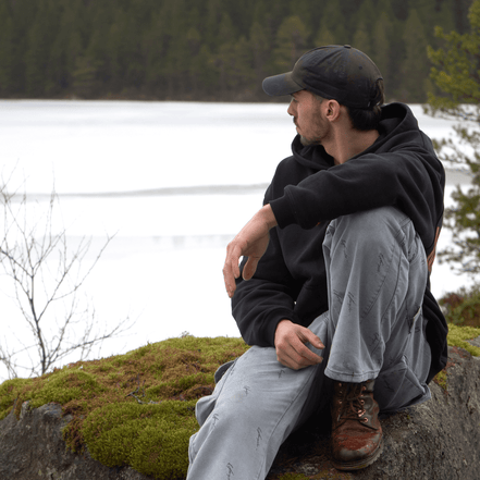 Oversized Hoodie Casual pose view